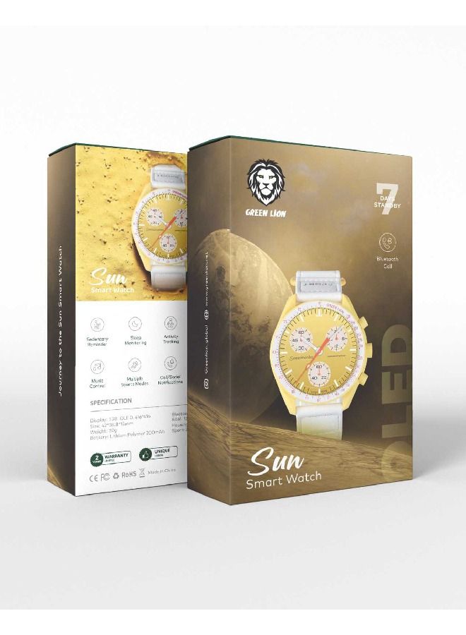 Compare Journey to Sun Smart Watch Yellow at KSA Price
