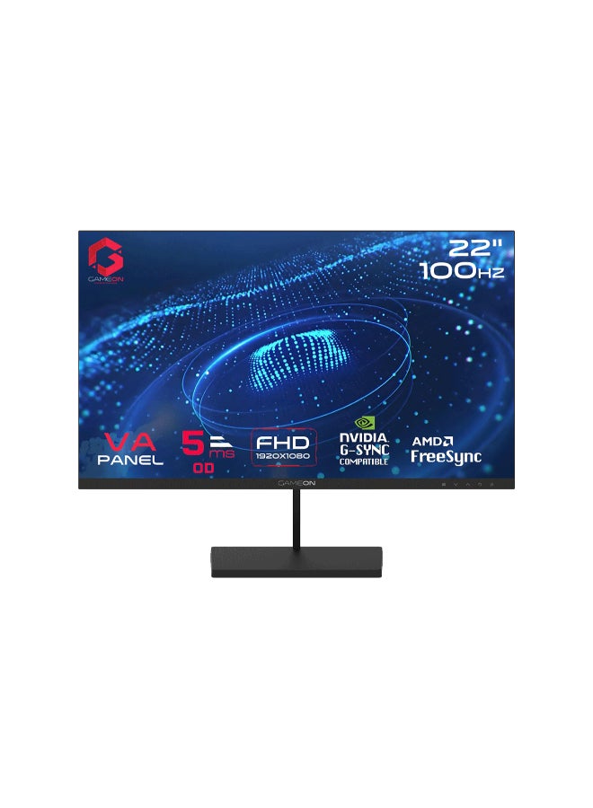 Compare 22 inch B Series FHD Monitor, 1920x1080, 100Hz, 5ms, HDMI 1.4, AdaptiveSync, Builtin Speakers, GB22F100 Black at KSA Price