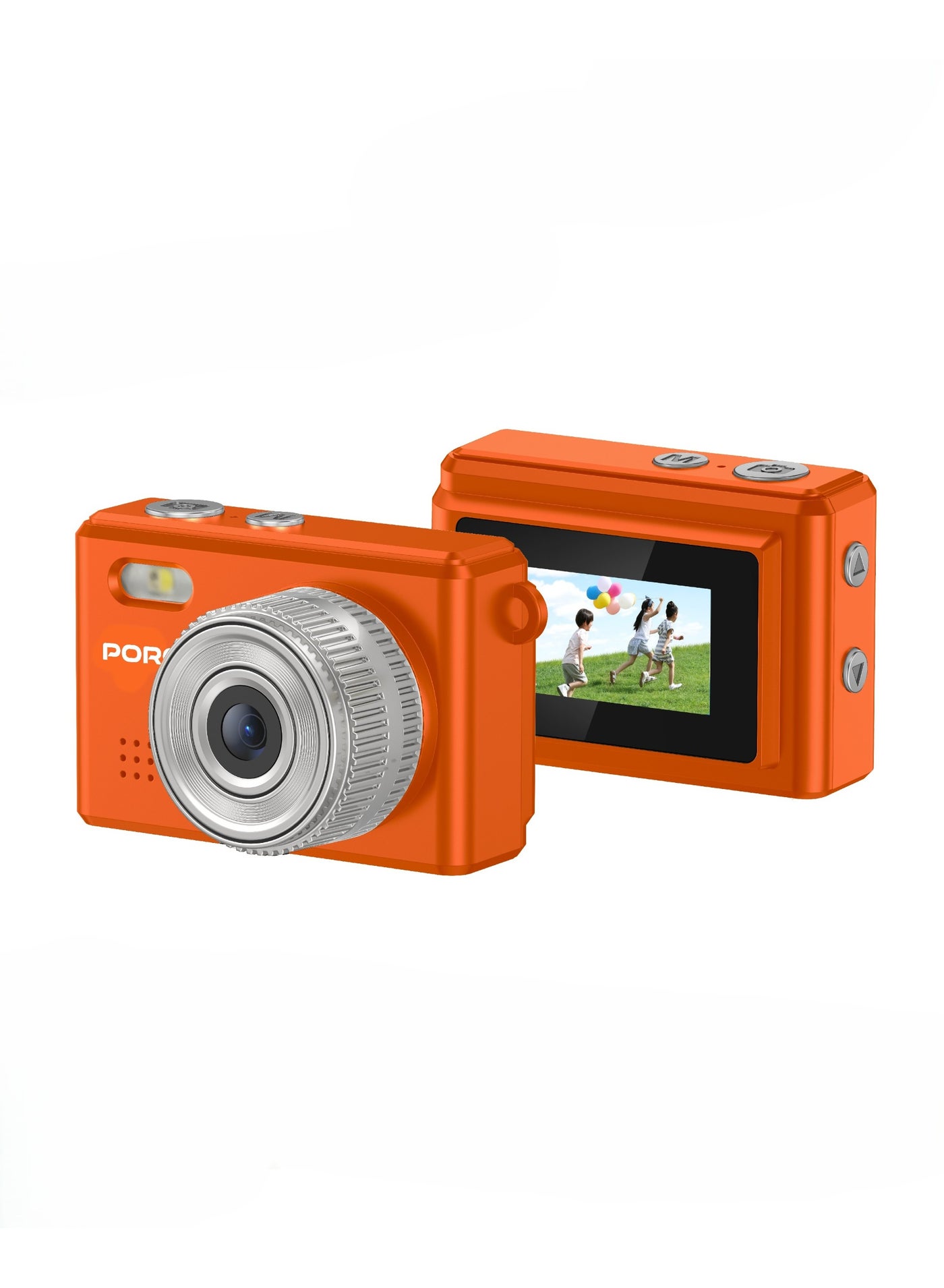 Compare Lifestyle Snap & Go Mini Digital Camera 2MP  Full HD Camera Video Resolution  Portable Camera with Lightweight  6 Color Filters  Instant Webcam Function  AVI and JPG Format  Orange at KSA Price