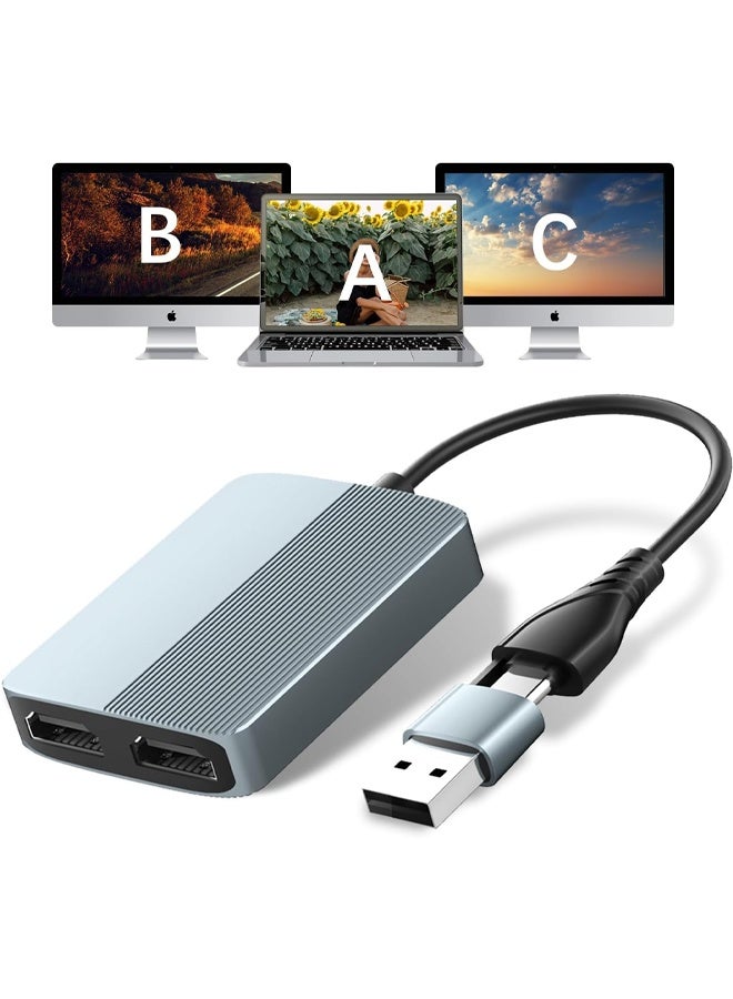 Updated USB 3.0 to Dual HDMI Adapter for…