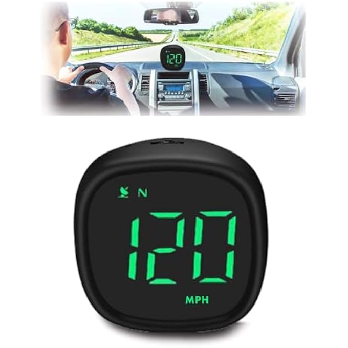 Compact Universal Usb Digital Speedometer With…