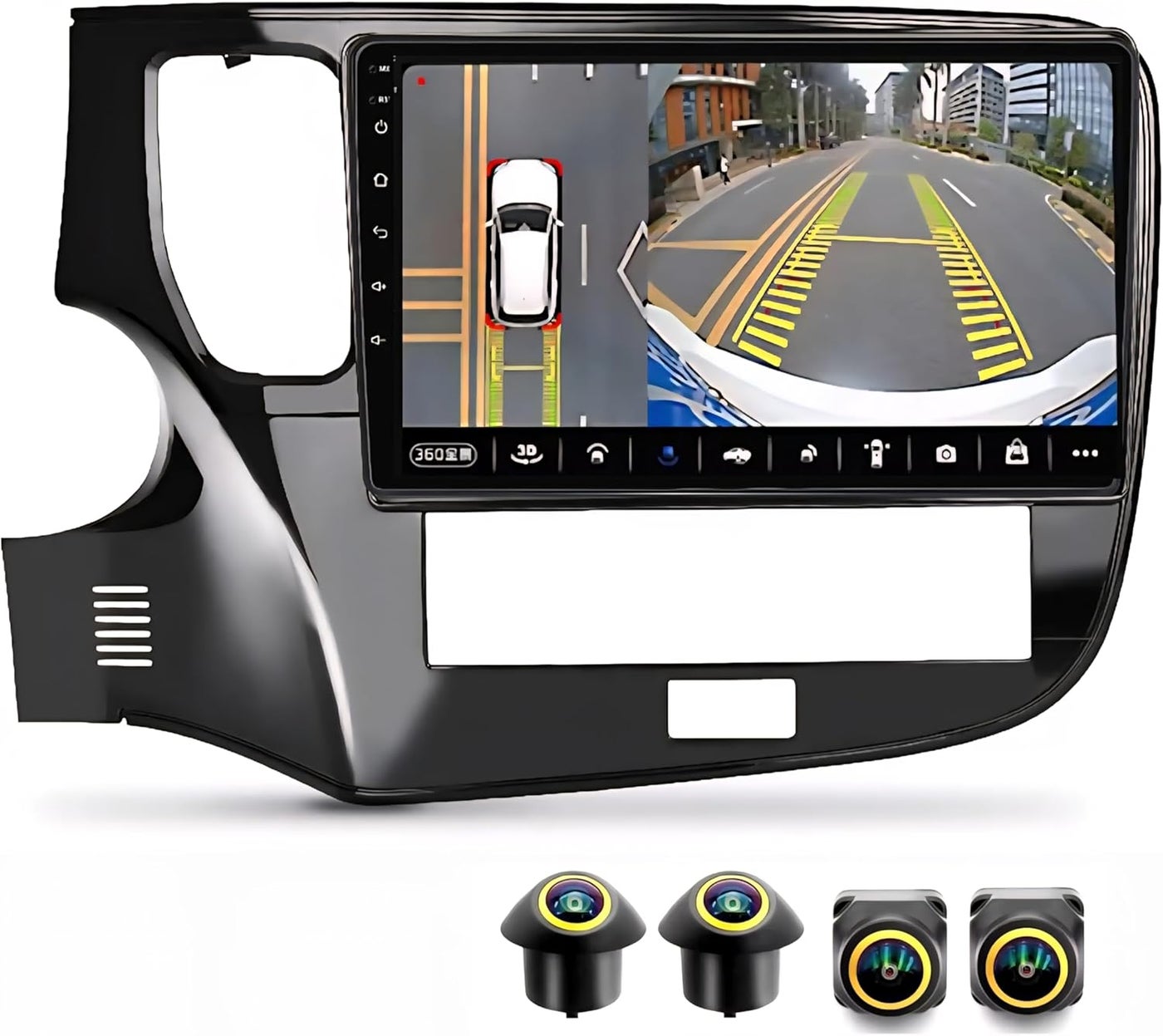 Compare VIEREX 10.1Inch Android Car Stereo for Mitsubishi Outlander at KSA Price