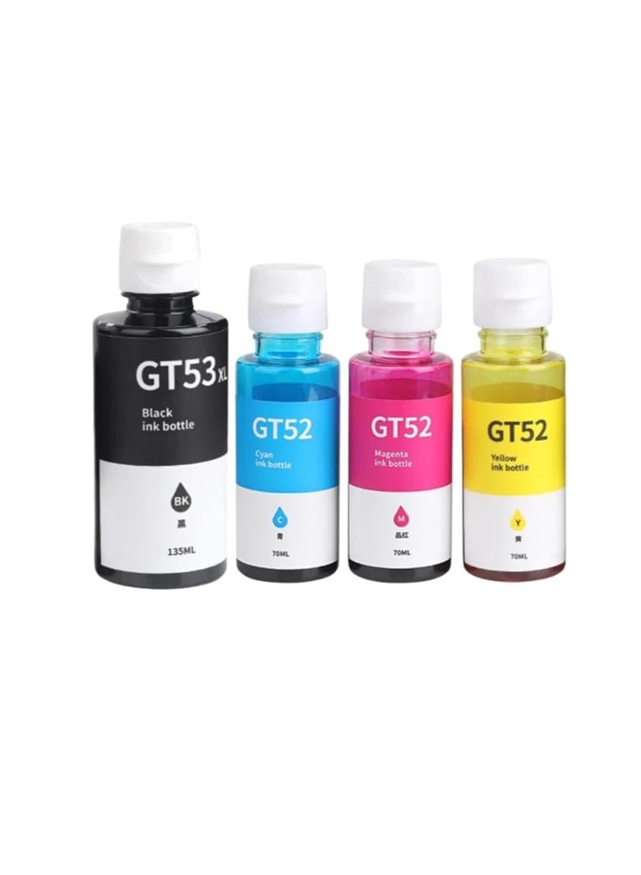 Ink Refill Kit GT52 Compatible With HP Printer…