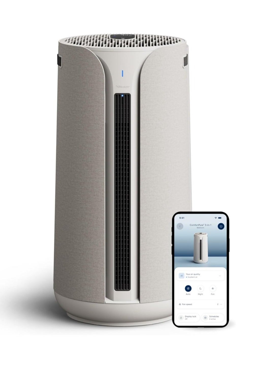 Compare ComfortPure T10i | Most Powerful 3in1 Air Purifier: Cooling, Heating, Purifying – HEPASilent Cleaner for Home, Pets, Allergies, Dust, Smoke, Odor – Covers 840 sqft in 60 Minutes – All season comfort at KSA Price