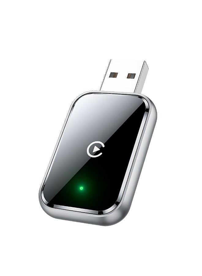 Compare Wireless CarPlay Adapter for Carplay & Android, Convert Wired to Wireless Apple CarPlay Adapter, Mini Size with Extension Cable USB & USBCTypeC, Stable Control & No Delay at KSA Price