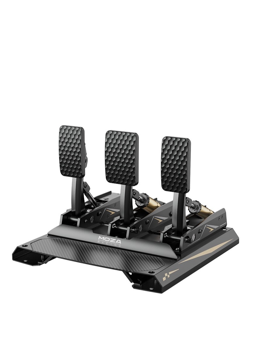 Compare Moza Racing CRP V2 Load Cell Pedals – 3Pedal Set with 100kg Brake Force, CNC Aluminum Construction, Adjustable Positions, Compatible with Moza Ecosystem for PC Sim Racing at KSA Price