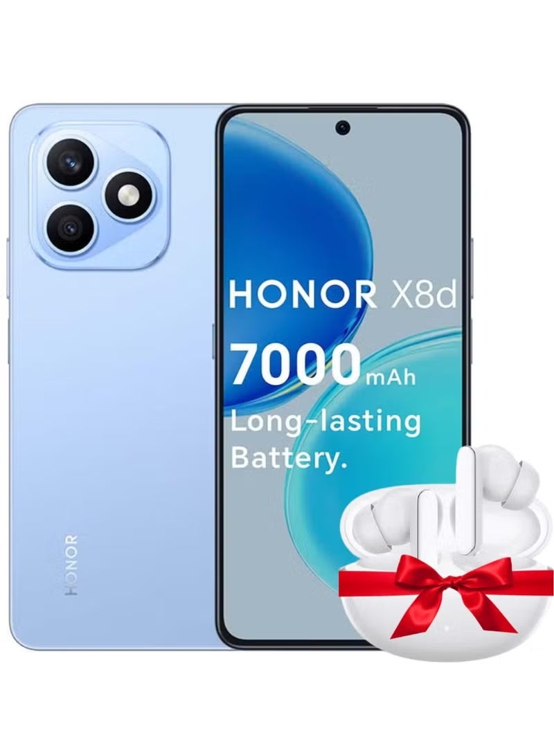 X8d Dual SIM 4G Light Blue 8GB RAM…