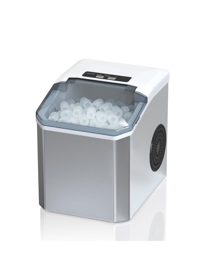 Compare Bullet Ice Maker Machine Portable Automatic Ice Maker 12Kg in 24hrs | Two Sizes Ice Cube | Auto Shut Off | Portable Ice Maker | Electric Ice Maker for Home Kitchen Office Bar at KSA Price