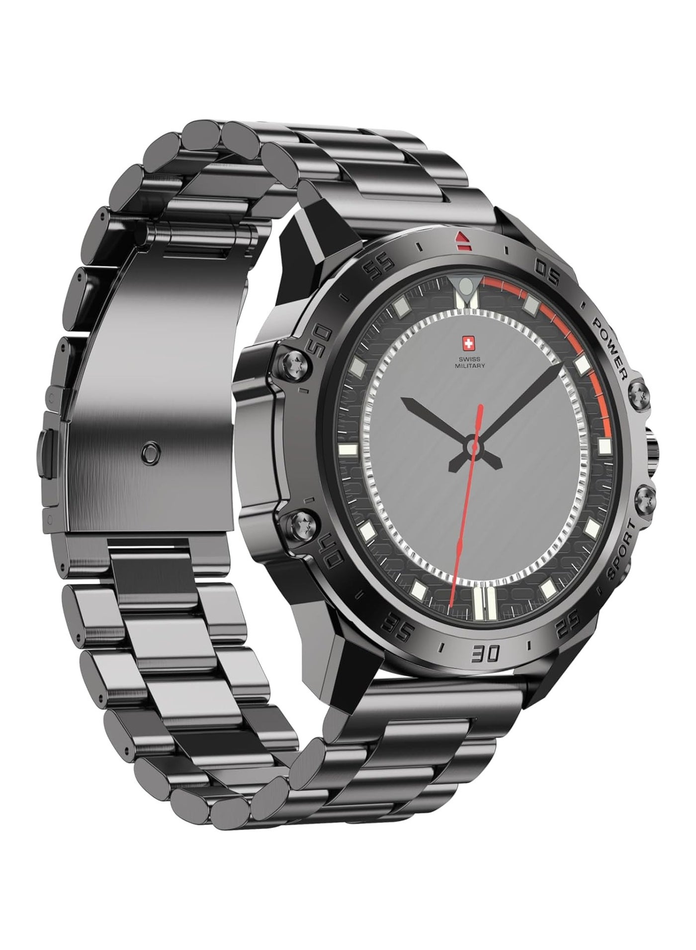 Compare SWISS MILITARY DOM 5 smart watch at KSA Price