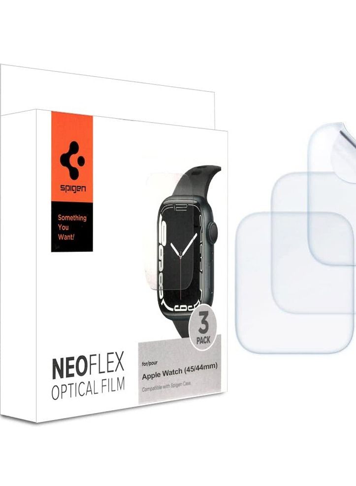 Compare Neo Flex Optical Film Screen Protector 3 Pack for Apple Watch 87 45mm  SE22  20  654 44mm at KSA Price