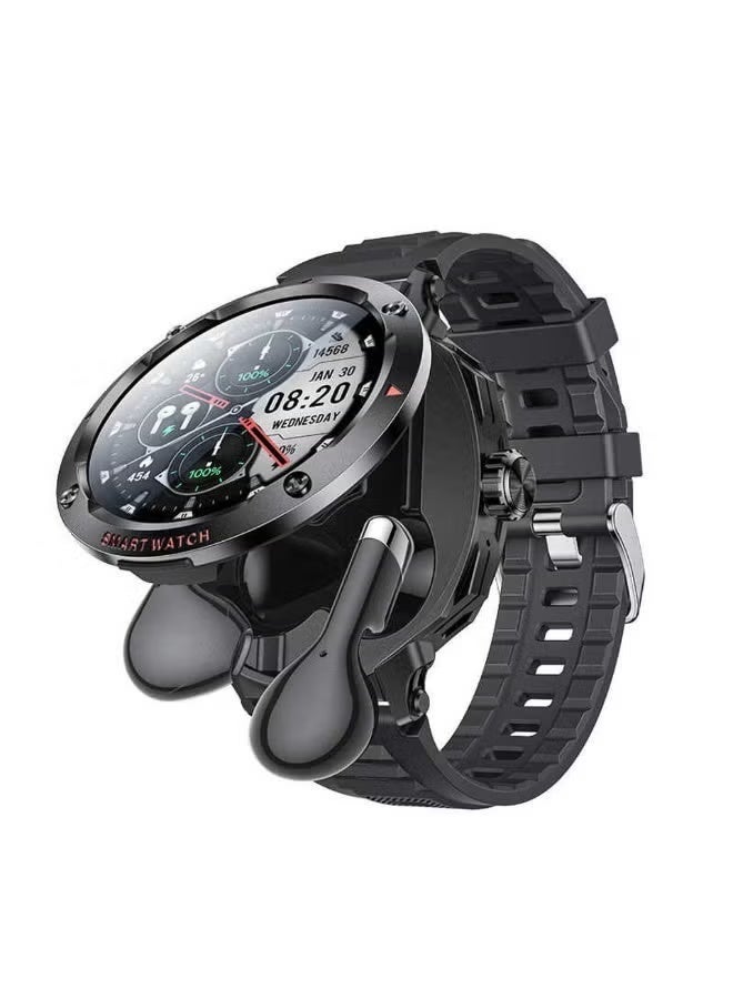 Yesido IO50 2 in 1 Smartwatch with TWS…
