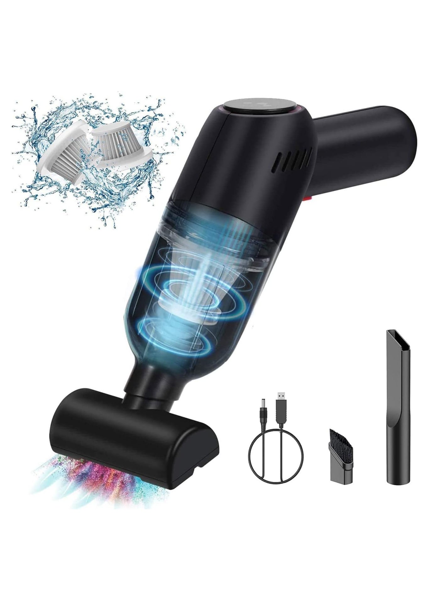 Vaymay Cordless Wireless Car Vacuum Cleaner, High…