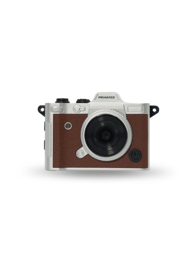 Compare Promage PC80 20MP Mini Digital Camera, Brown at KSA Price
