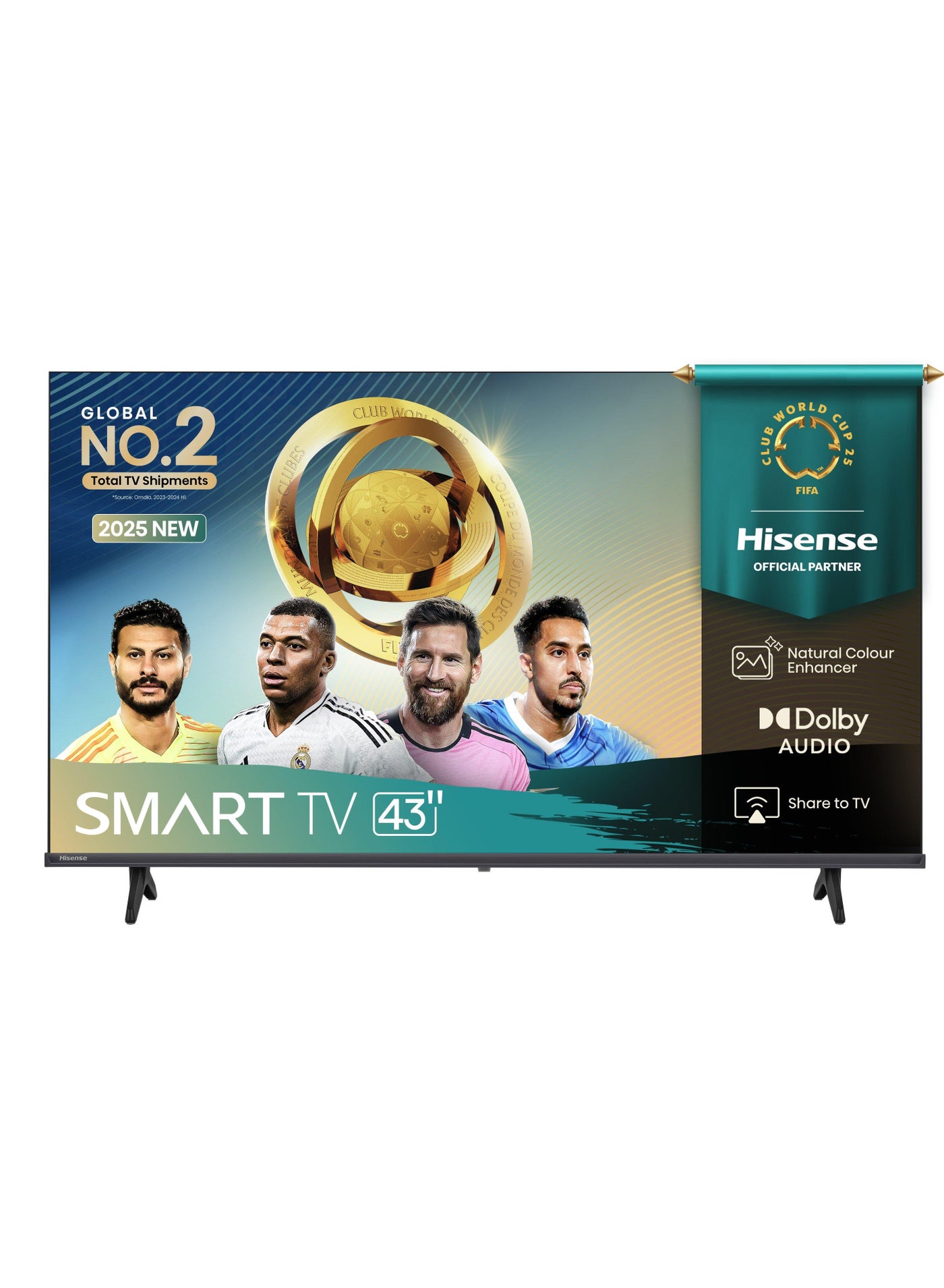 43 inch 2K FHD Smart TV HDMI 2 USB…
