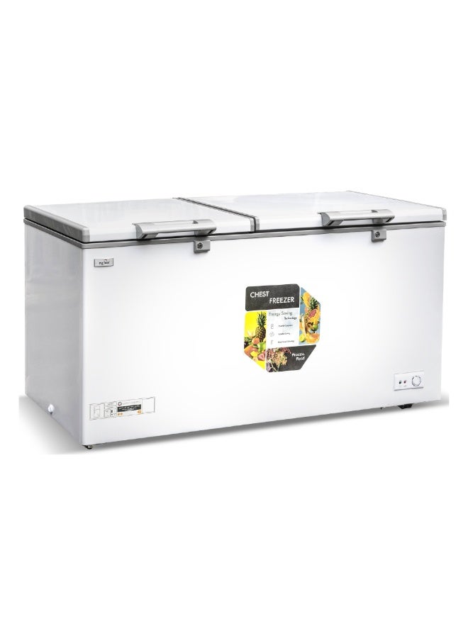 Compare 600L Chest Freezer STCFW600L, UltraLarge Capacity, Manual Defrost, 18°C Freezing, R290 Refrigerant, Outside Condenser, LED Light, Hinged Door, Aluminum Interior, White 600 L STCFW600L White at KSA Price