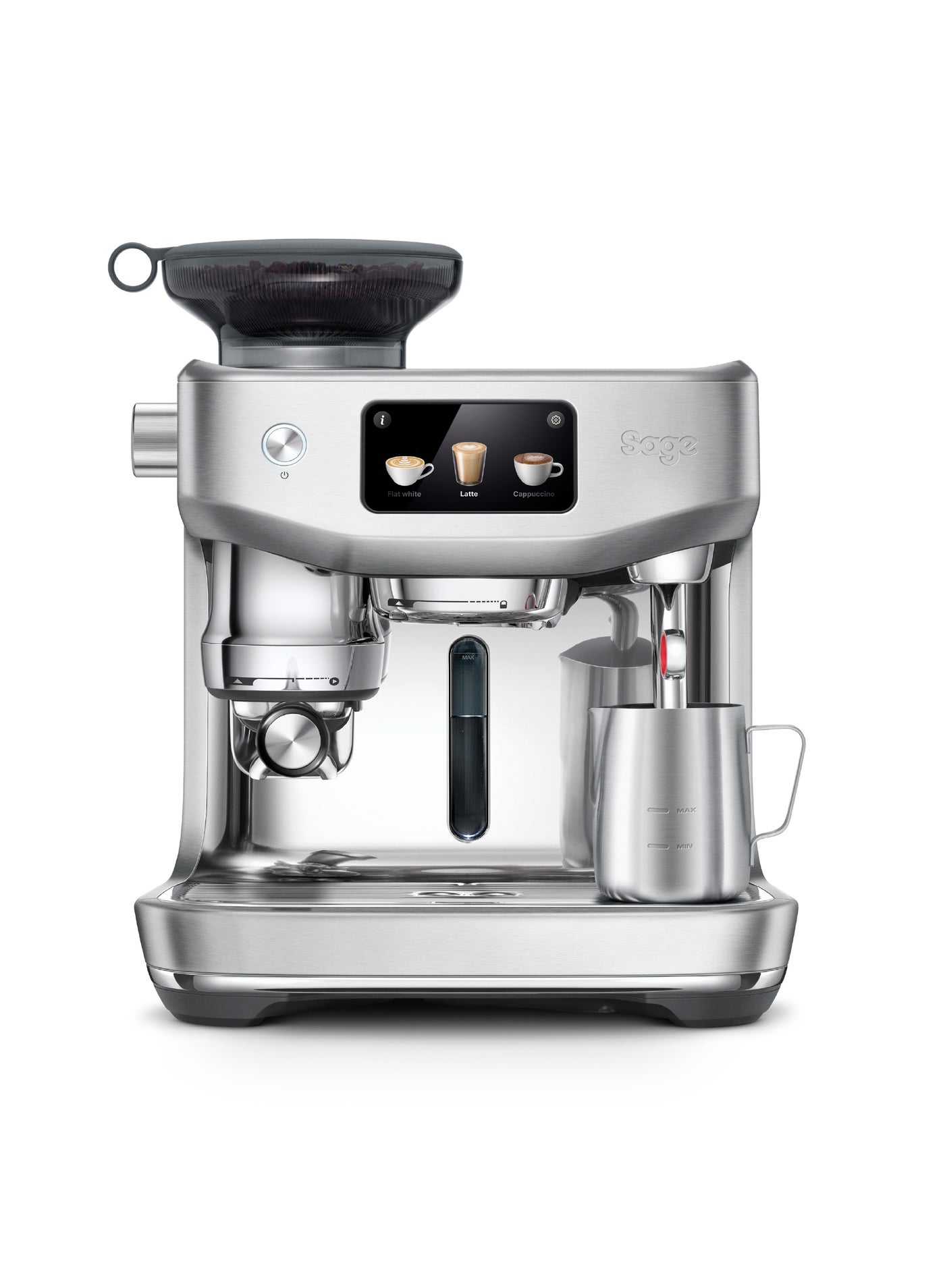 Compare The Oracle Jet, Professional Coffee Machine with Manual and Automatic Milk Frother, Brushed Stainless Steel  UAE Version, 2 Year Manufacturer Warranty, Free Coffee from RAW at KSA Price