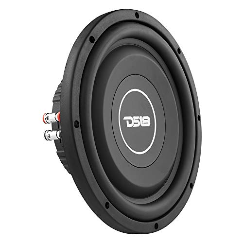 Compare DS18 SRW10.4D 10 Shallow Car Subwoofer  400 Watts, Dual Voice Coil, 4+4 Ohms Impedance 1 Speaker at KSA Price
