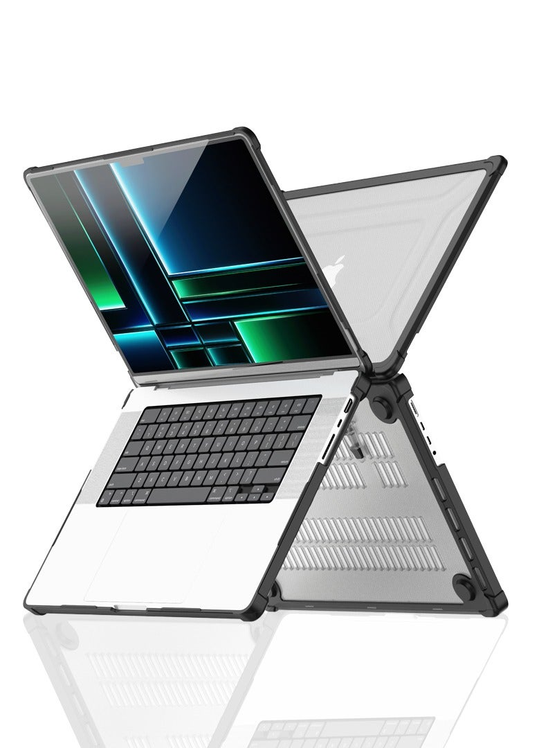 Compare Espectro Macbook Air15.3 Case  Easy Installation  Built In Air Vents  Foldable Stand  Black at KSA Price