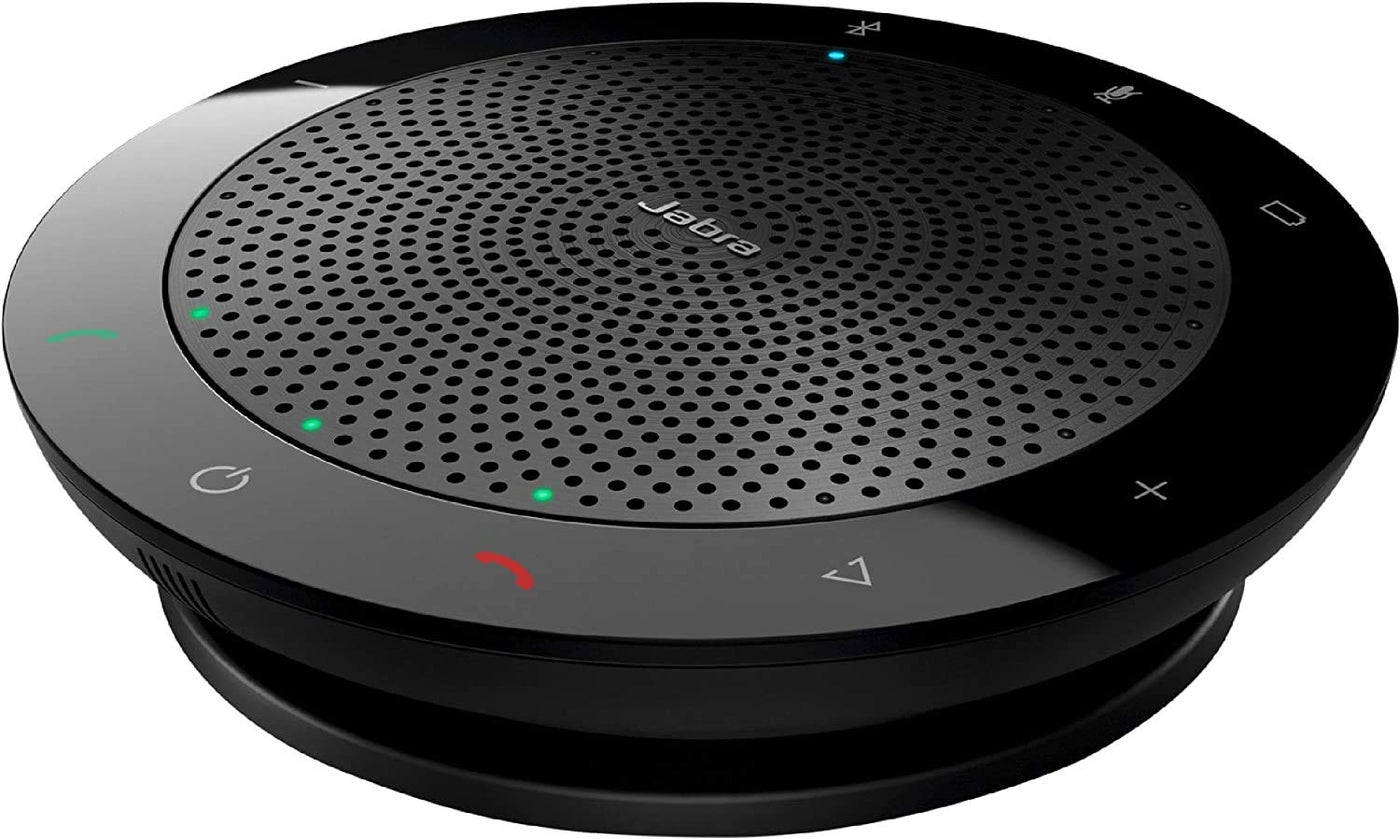 Compare Jabra Speak 510 UC Wireless Bluetooth Speakerphone – Outstanding Sound Quality, Portable Conference Speaker for Holding Meetings Anywhere  Certified for Zoom & Google Meet at KSA Price