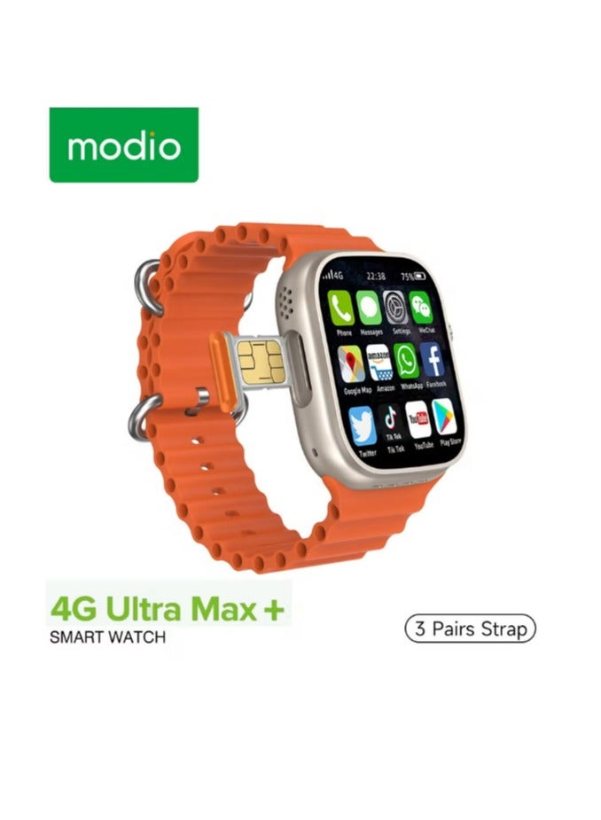 4G Ultra Max Plus Smart Watch With 2.2 Inch…