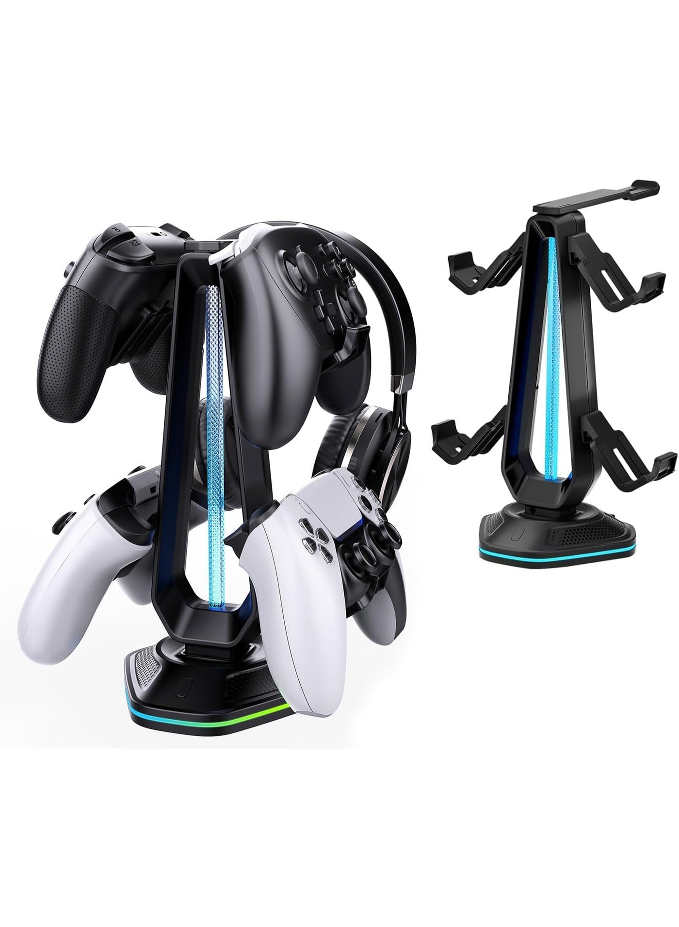 RGB Headset Stand with 9 Light Effects and…