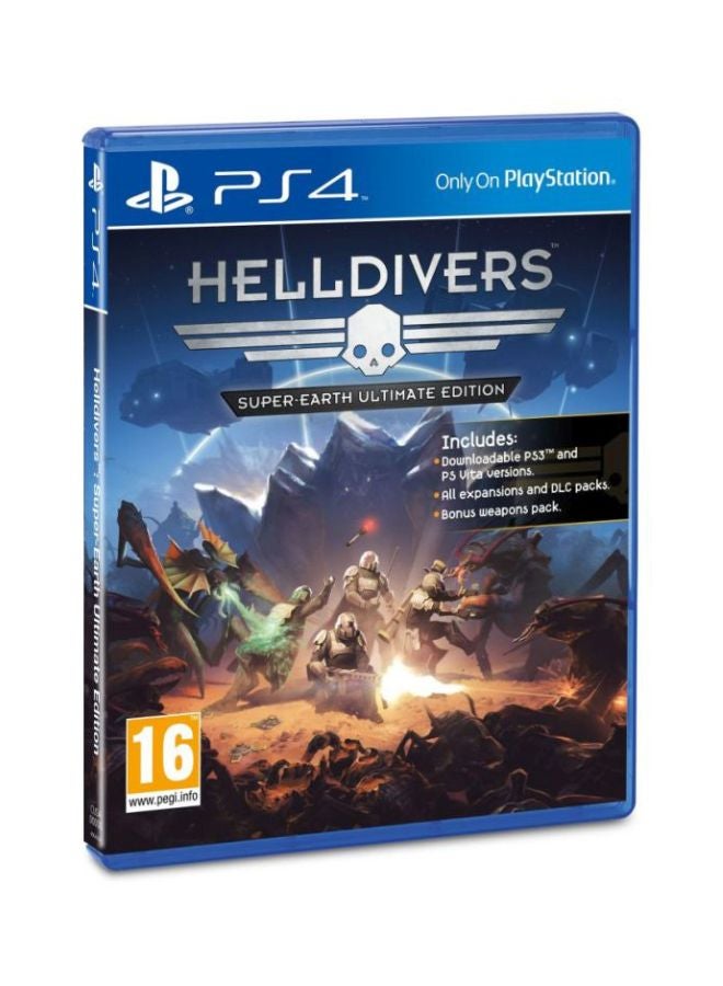 Compare Helldivers Super Earth Intl Version  Action & Shooter  PlayStation 4 PS4 at KSA Price