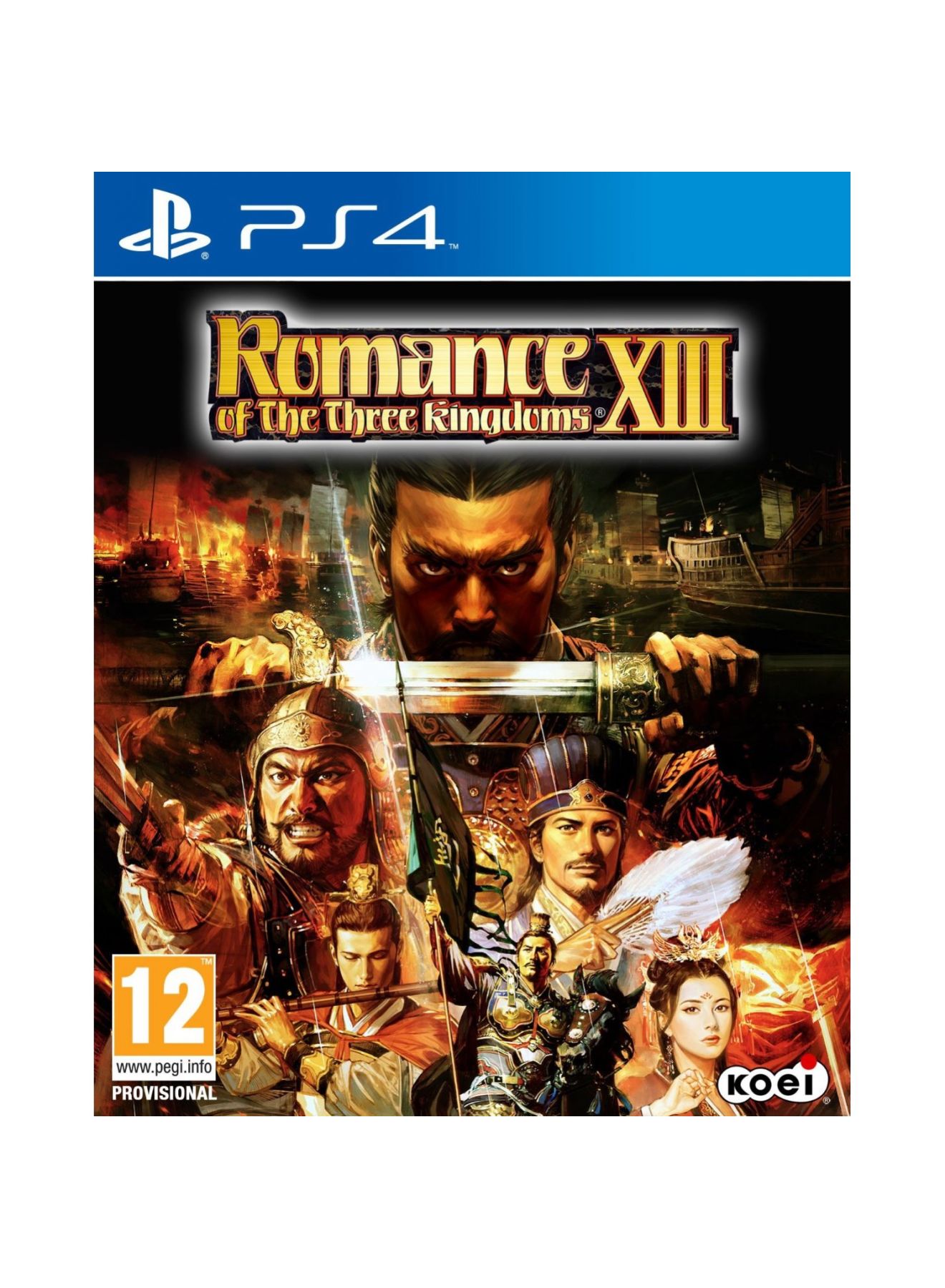 Compare Romance Of The Three Kingdoms XIII  Strategy  PlayStation 4 PS4  PlayStation 4 PS4 at KSA Price