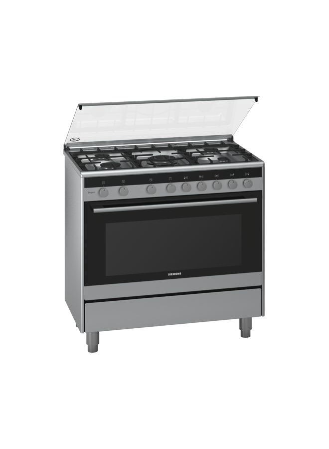 Compare 5 Burner Gas Cooker 90 x 60 cm   ,1 year Warranty HG73G6357M Silver at KSA Price