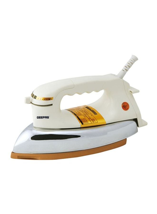 Compare Automatic Dry Iron Durable Teflon Plated Sole Plated| Auto Shut Off, Temperature Setting Dial, Overheat Protection 1200 W GDI2780 Multicolour at KSA Price