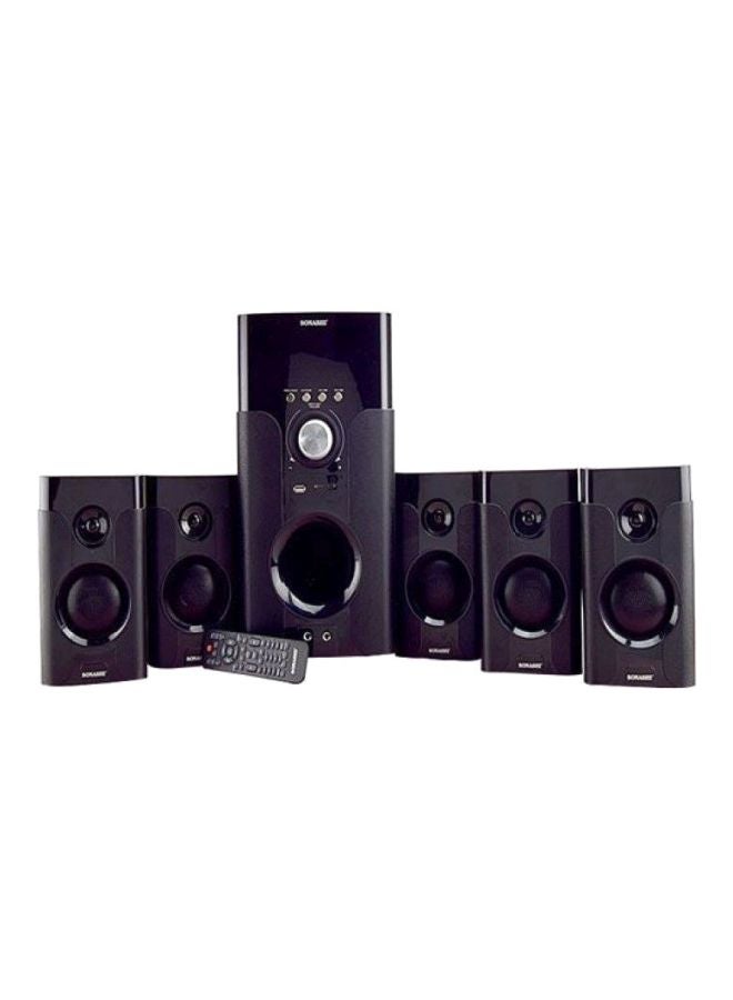 5.1 Channel Multimedia Speaker System With Remote…