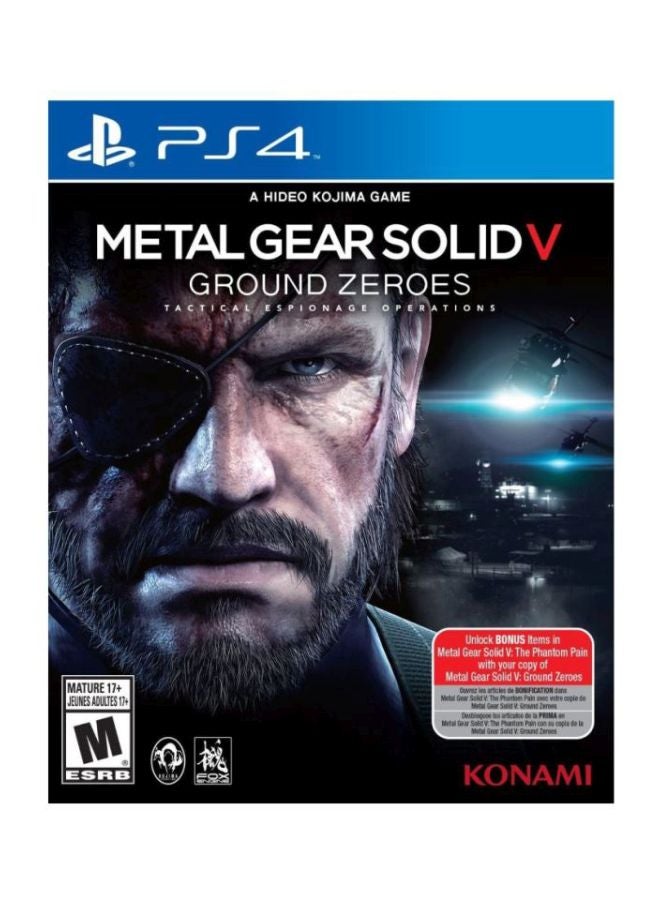 Metal Gear Solid V Ground Zeroes Video Game (Intl…