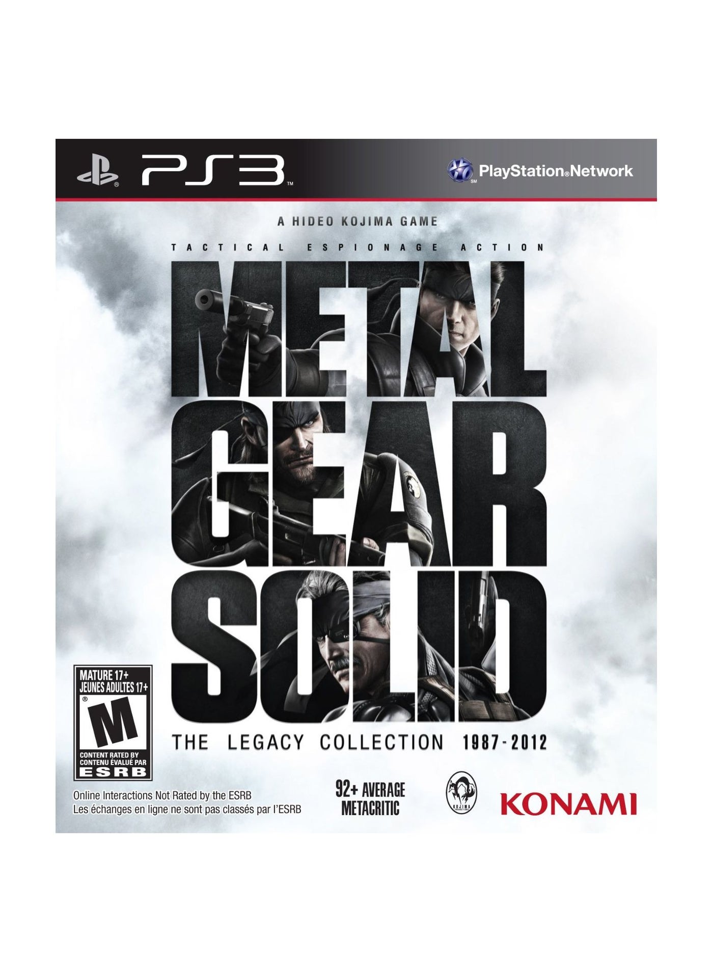 Compare Metal Gear Solid: The Legacy Collection Intl Version  playstation_3_ps3 at KSA Price