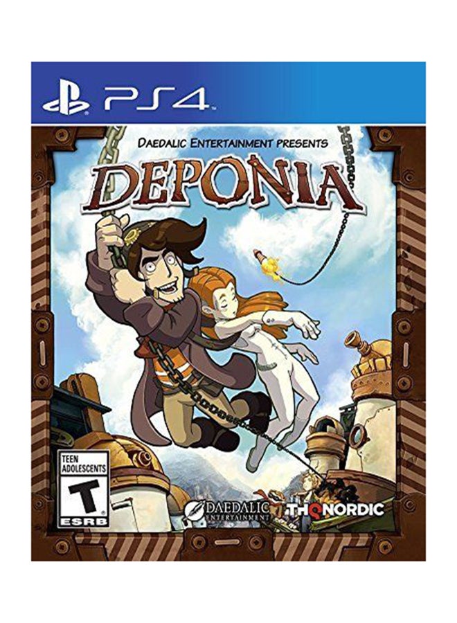 Compare Deponia by THQ Nordic Intl Version  adventure  playstation_4_ps4 at KSA Price