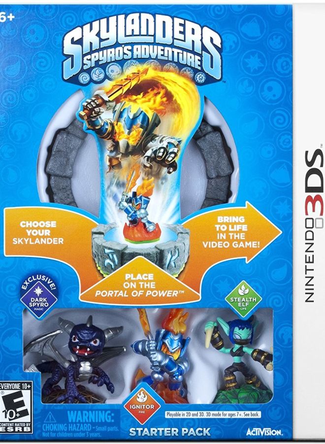 Compare Skylanders Spyros Adventure Starter Pack Intl Version  nintendo_3ds at KSA Price