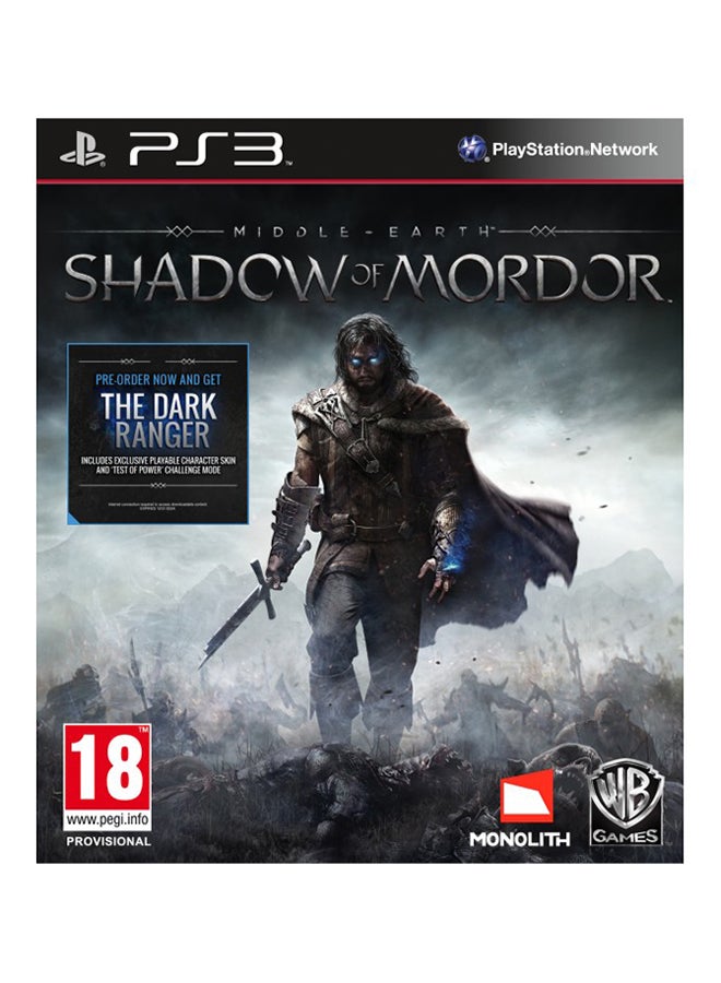 Middle Earth : Shadow Of Mordor (Intl Version)…