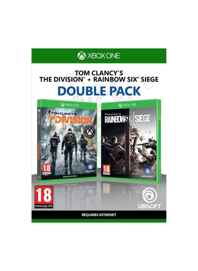 Compare Tom Clancys The Division And Rainbow Six Siege Double Pack Intl Version  Action & Shooter  Xbox One at KSA Price