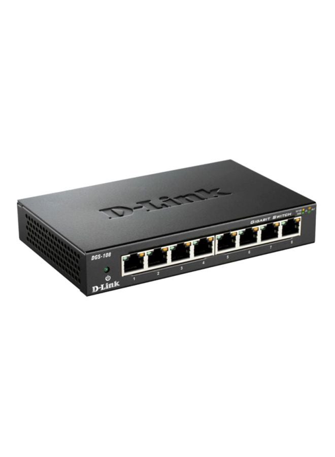 8 Port Gigabit Unmanaged Metal Desktop Switch |…