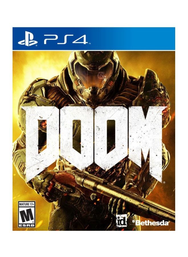 Compare Doom  Intl Version  Action & Shooter  PlayStation 4 PS4 at KSA Price