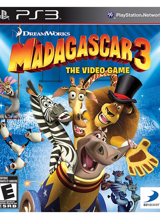 Compare Madagascar 3  PlayStation 3 PS3  adventure  playstation_3_ps3 at KSA Price
