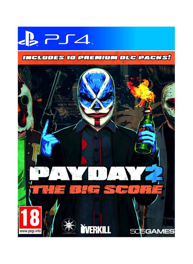 Compare Payday 2 The Big Score  Intl Version  Adventure  PlayStation 4 PS4 at KSA Price