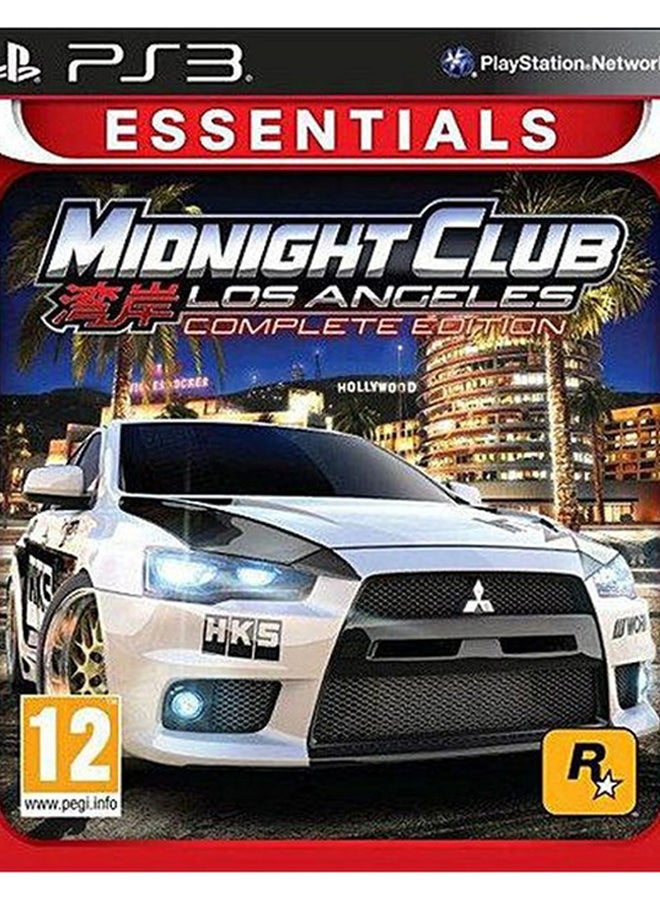 Compare Midnight Club Los Angeles  racing  playstation_3_ps3 at KSA Price