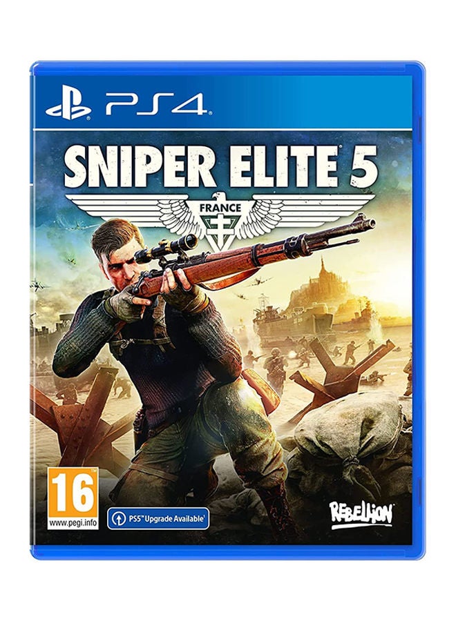 Compare Sniper Elite 5 PS4  action_shooter  playstation_4_ps4 at KSA Price