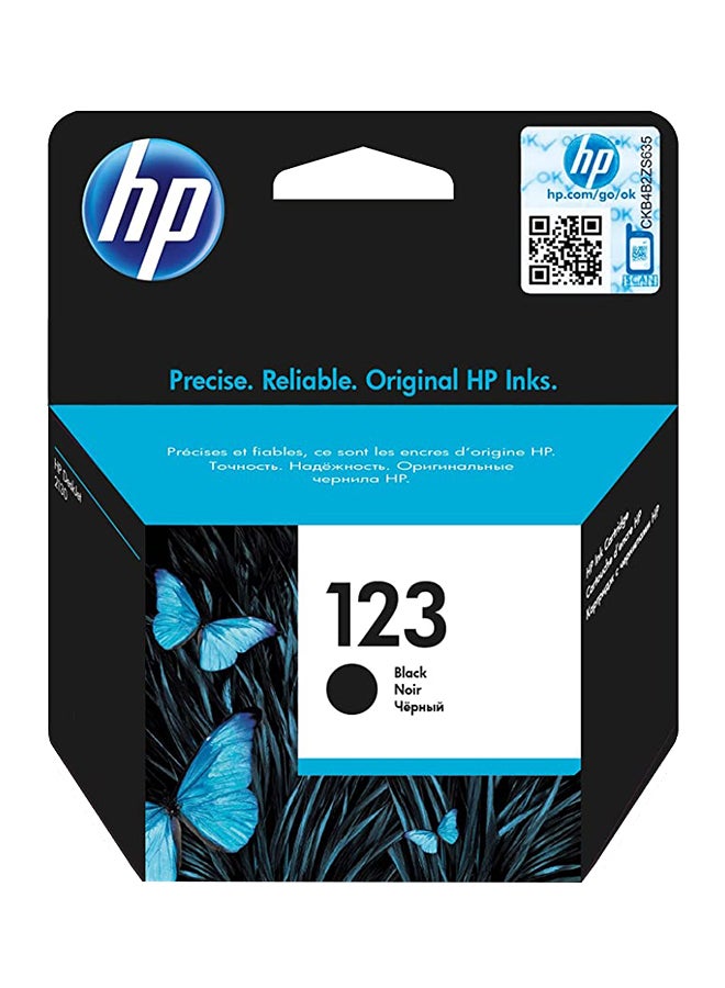 Compare 123 Original ink Advantage Cartridge  F6V17AE 123 Black at KSA Price