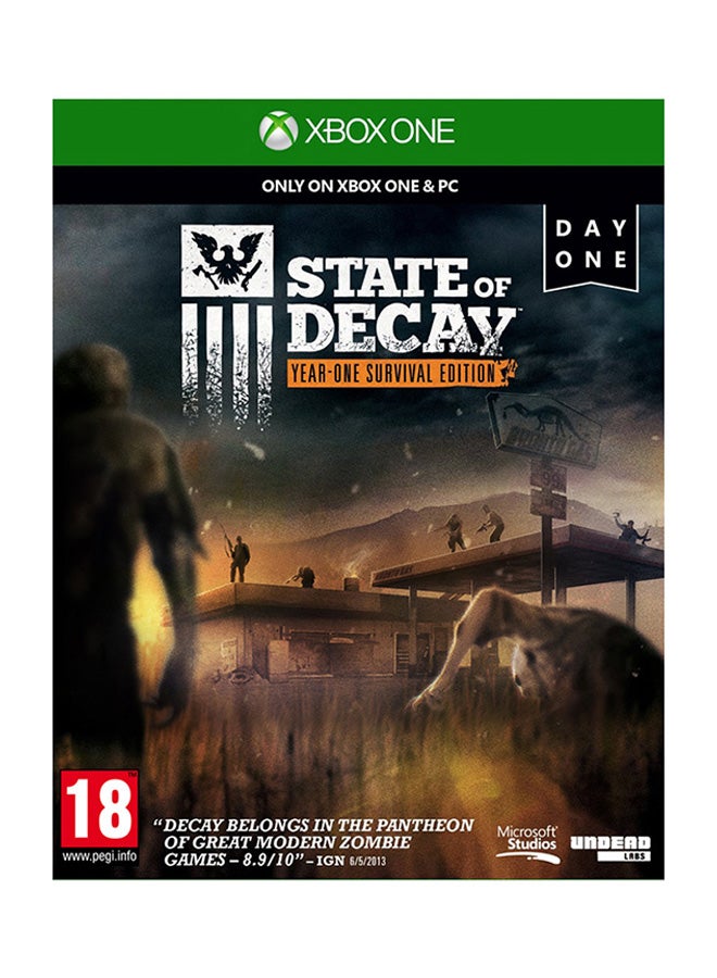 Compare State Of Decay: YearOne Survival Edition  Adventure  Xbox One at KSA Price