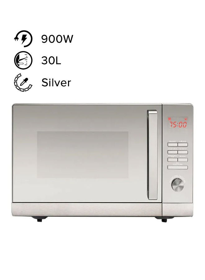 Compare Countertop Microwave Oven With Grill 30 L 900 W MZ30PGSSB5 Silver at KSA Price