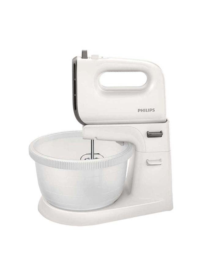 Compare Electric Bowl Mixer 3 L 400 W HR3745 White at KSA Price
