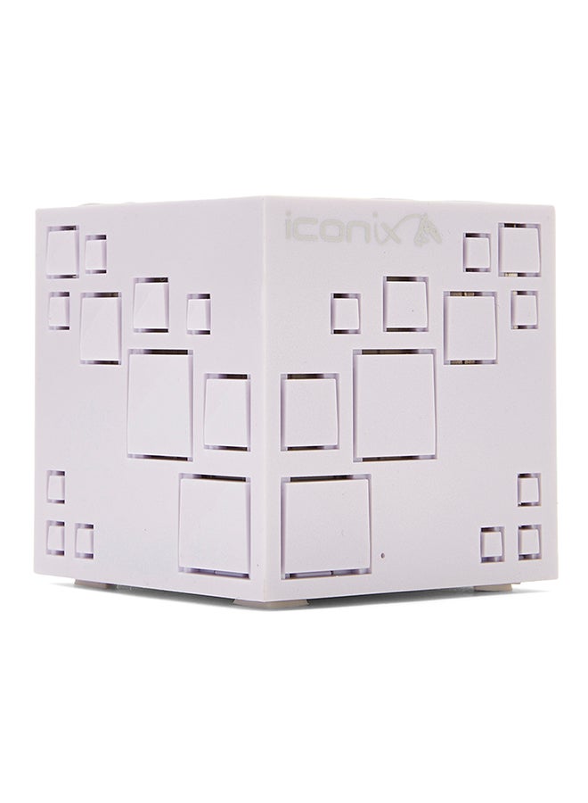 Compare Power DJ Square S1 Rechargeable Bluetooth Speaker With FM, AUXin Support White at KSA Price