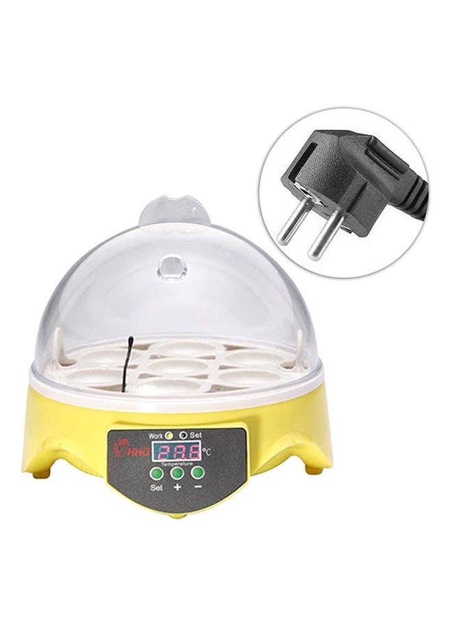Compare 7 Eggs Automatic Turning Incubator ZM436701 Yellow at KSA Price