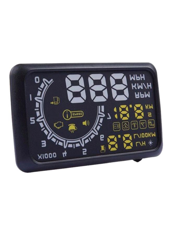 Compare W02 Heads Up Display With OBDII at KSA Price