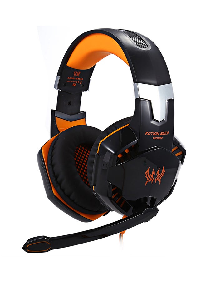 Compare G2000 OverEar Gaming Wired Headphones With Mic For PS4PS5XOneXSeriesNSwitchPC at KSA Price